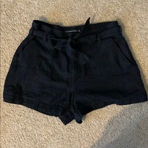 A&F paper bag shorts